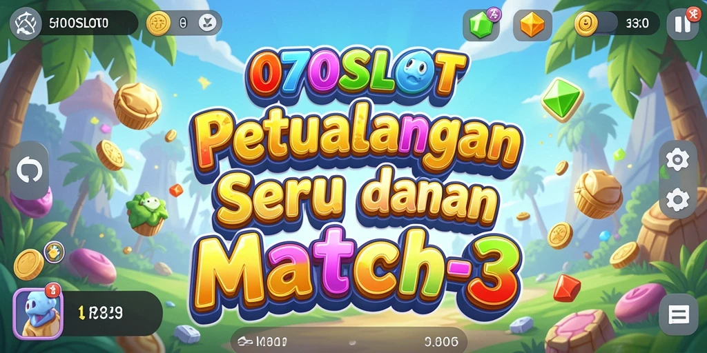 Screenshot gameplay 070SLOT yang penuh warna dan menantang.
