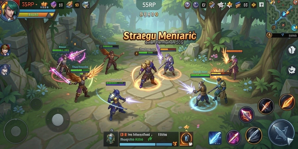 Gameplay menarik dari 55RP yang penuh strategi SLG.