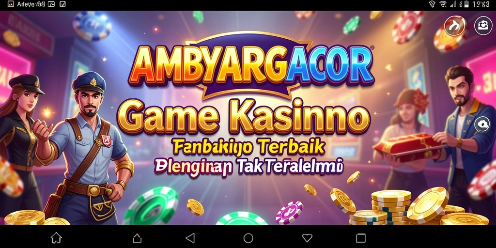 Tampilan gameplay menarik di AMBYARGACOR yang menggugah semangat bermain.