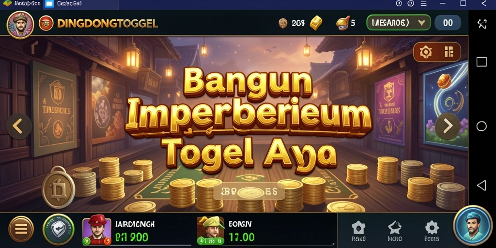 Tampilan gameplay mendebarkan dari DINGDONGTOGEL dengan berbagai pilihan strategi.