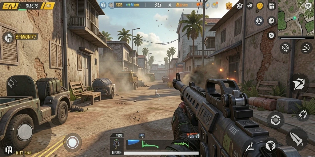 Gameplay seru EMON77 dalam aksi TPS yang mendebarkan.