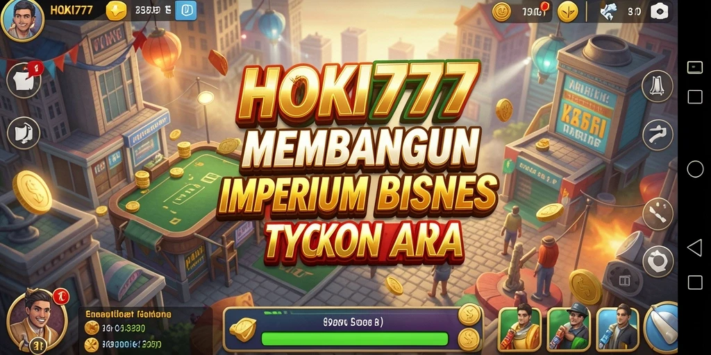 Tangkapan layar menampilkan dinamika gameplay Tycoon HOKI777 yang seru.