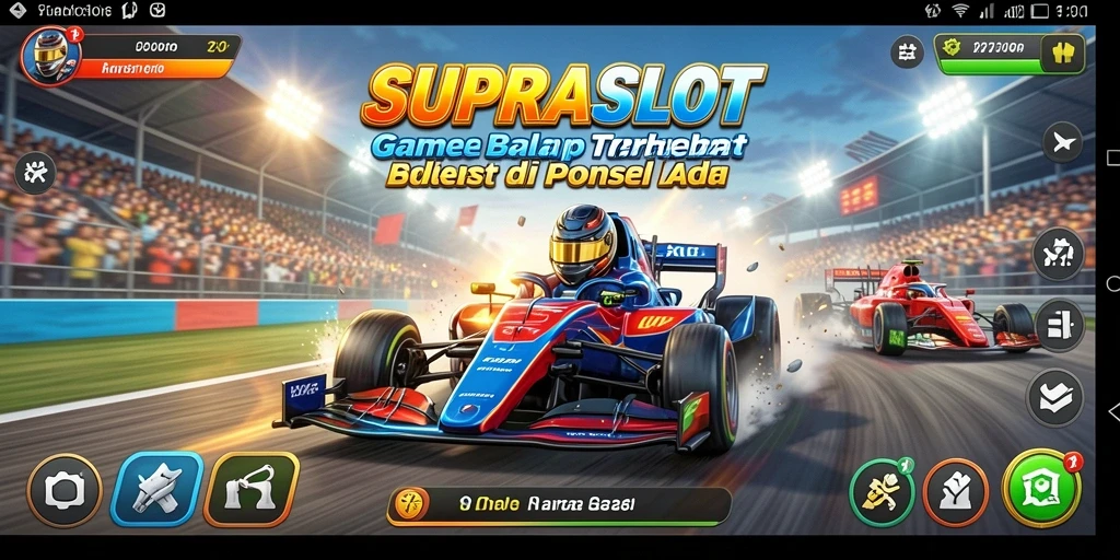 Tampilan menakjubkan dari gameplay SUPRASLOT yang menegangkan.