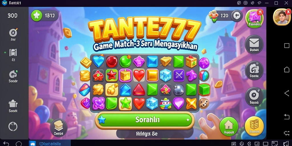 Tampilan gameplay <strong>TANTE777</strong> yang memikat dan penuh warna.